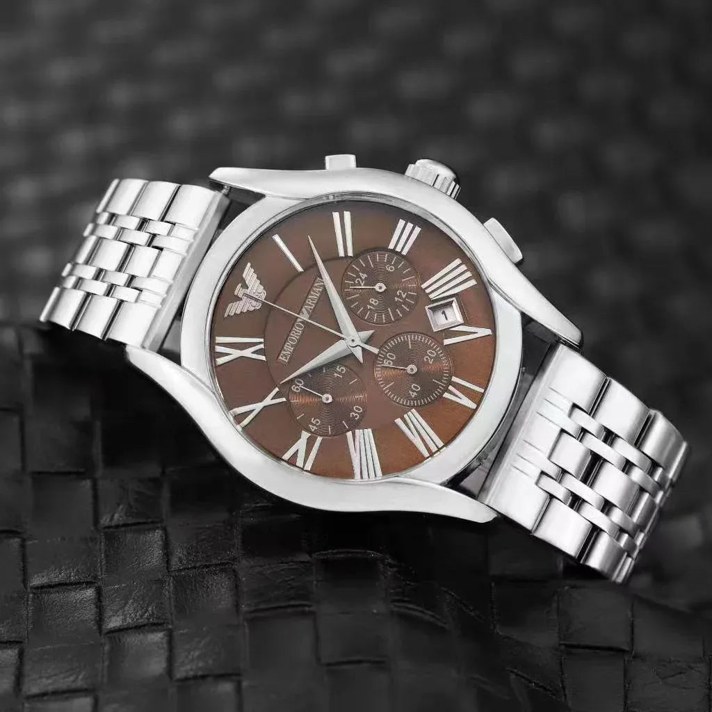 Men’s Chronograph Stainless Steel Watch ©