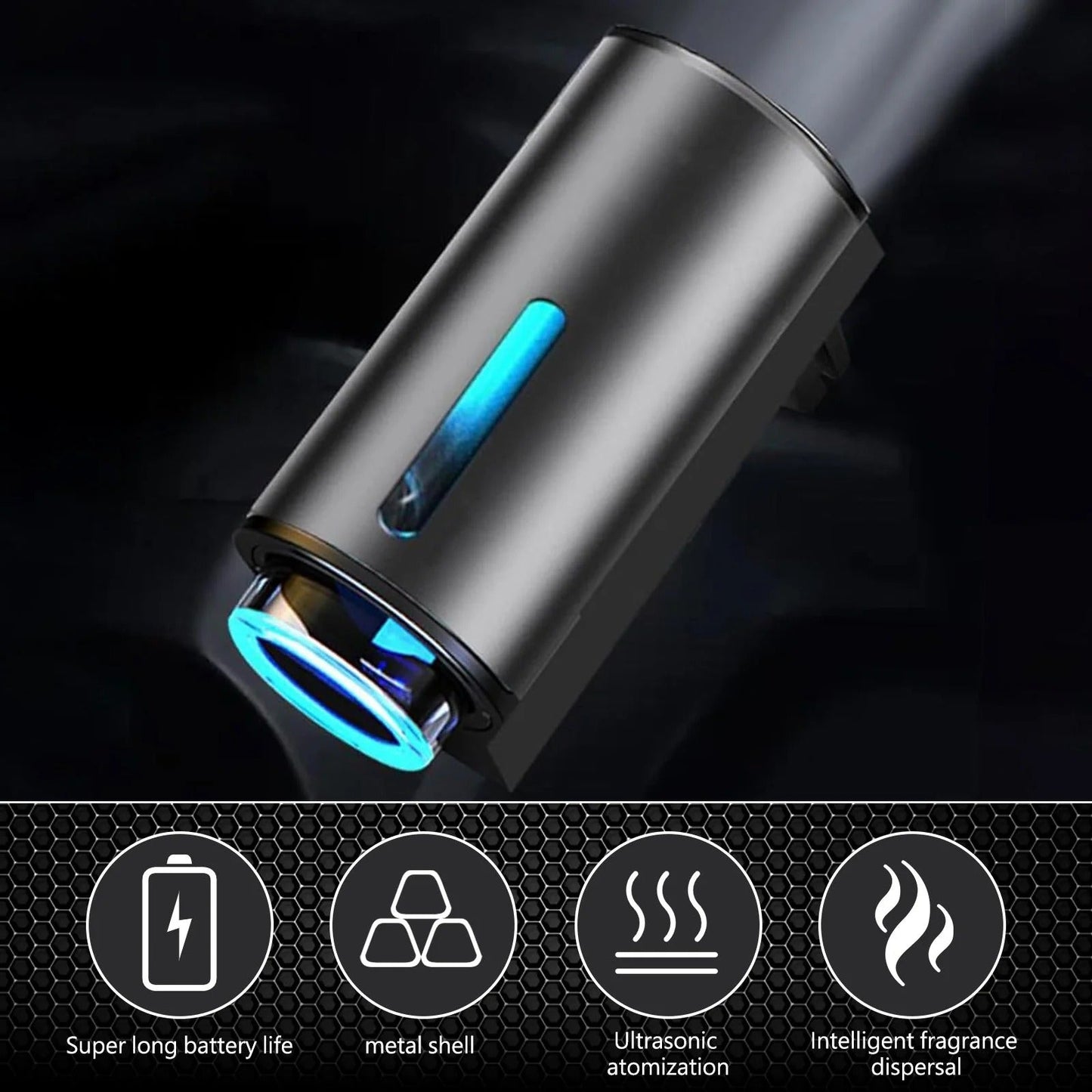 Smart Car Air Freshener | 45 Days Long-Lasting Aroma