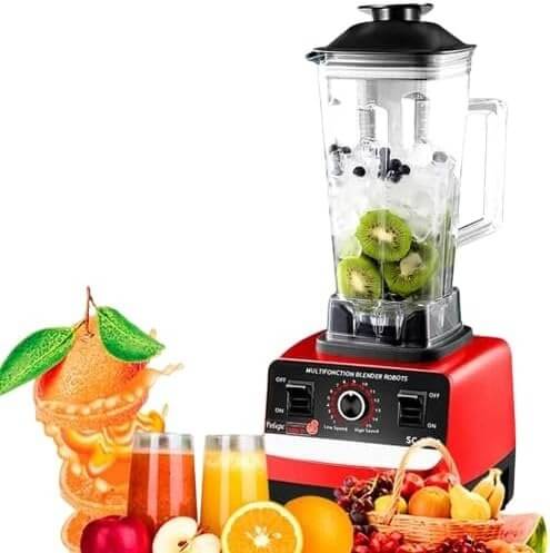 Silver Crest 4500W Blender with fruits