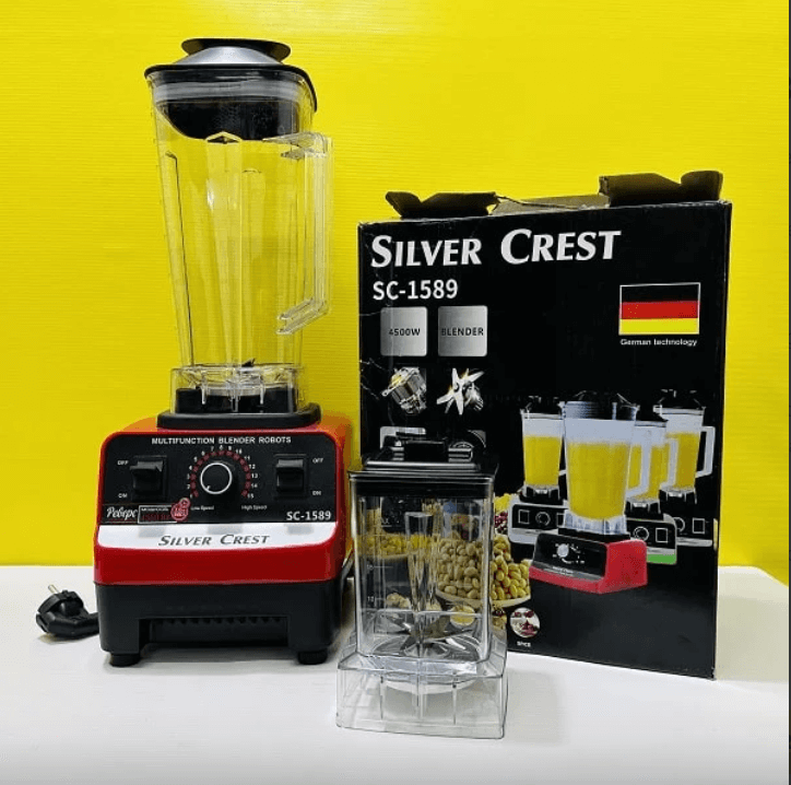 Silver Crest 4500W Blender with fruits