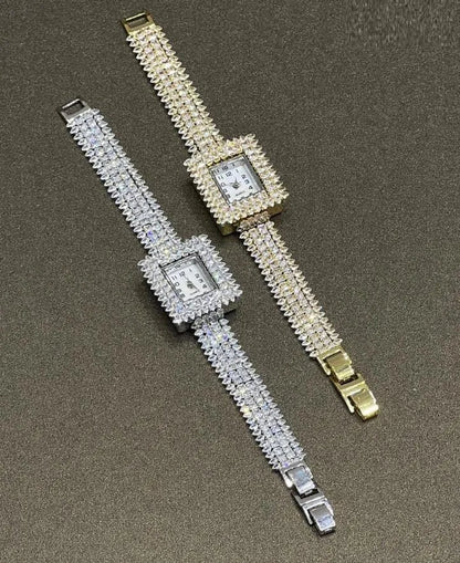 Majestic Square Ice Watch