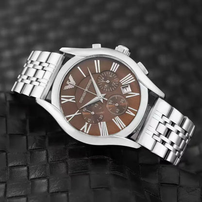 Men’s Chronograph Stainless Steel Watch ©